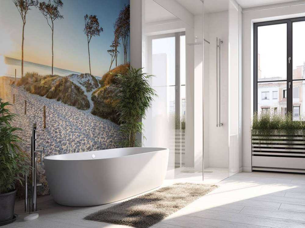 Plaża nad Morzem Bałtyckim