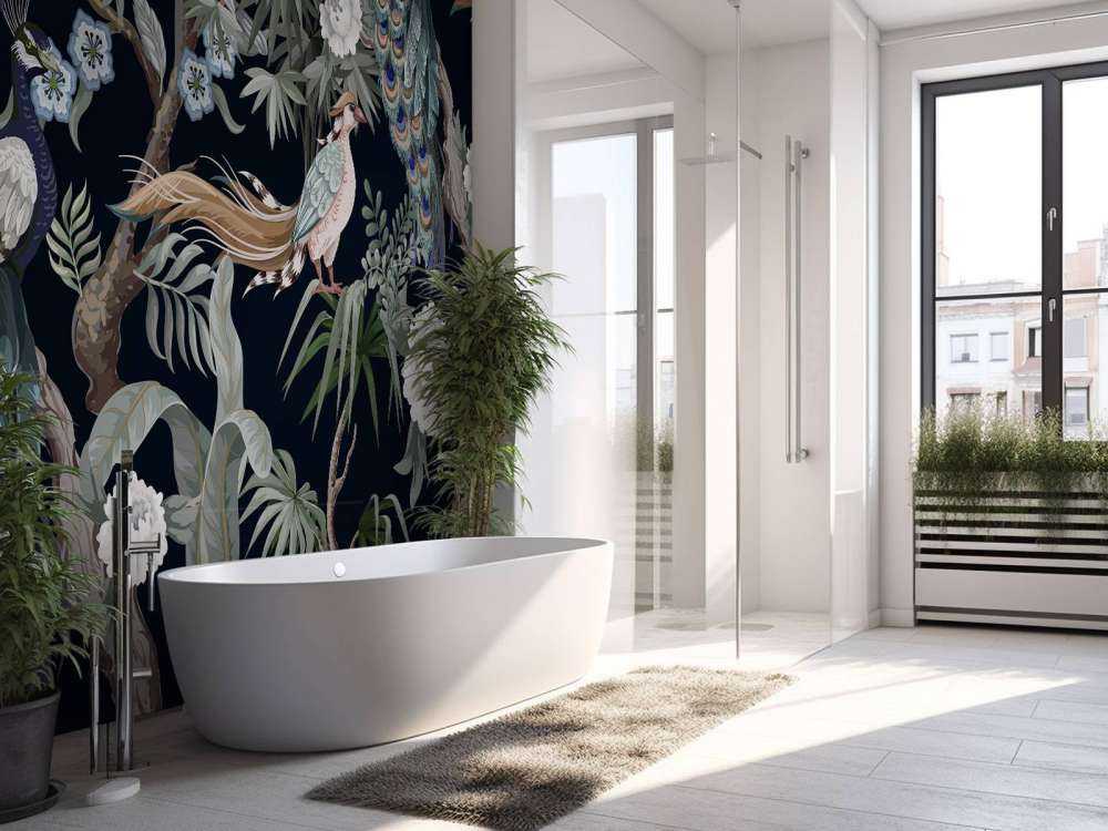 Paw w nocnym rozkwicie