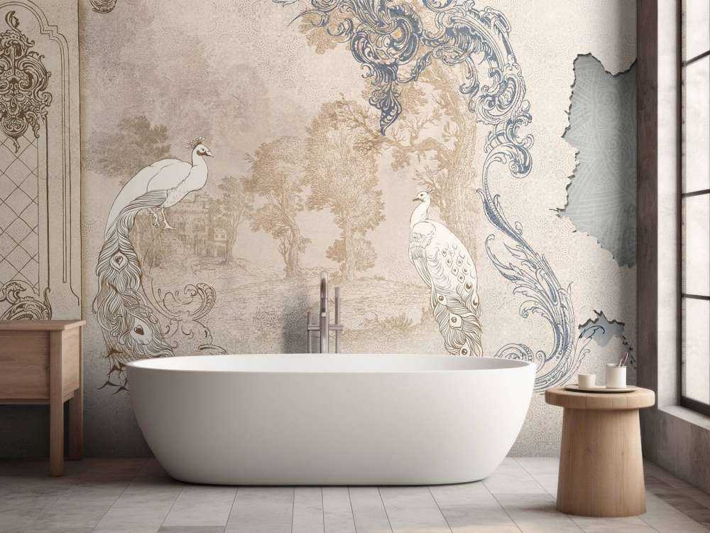 Barokowy Splendor Pawia z Nowoczesnej Perspektywy