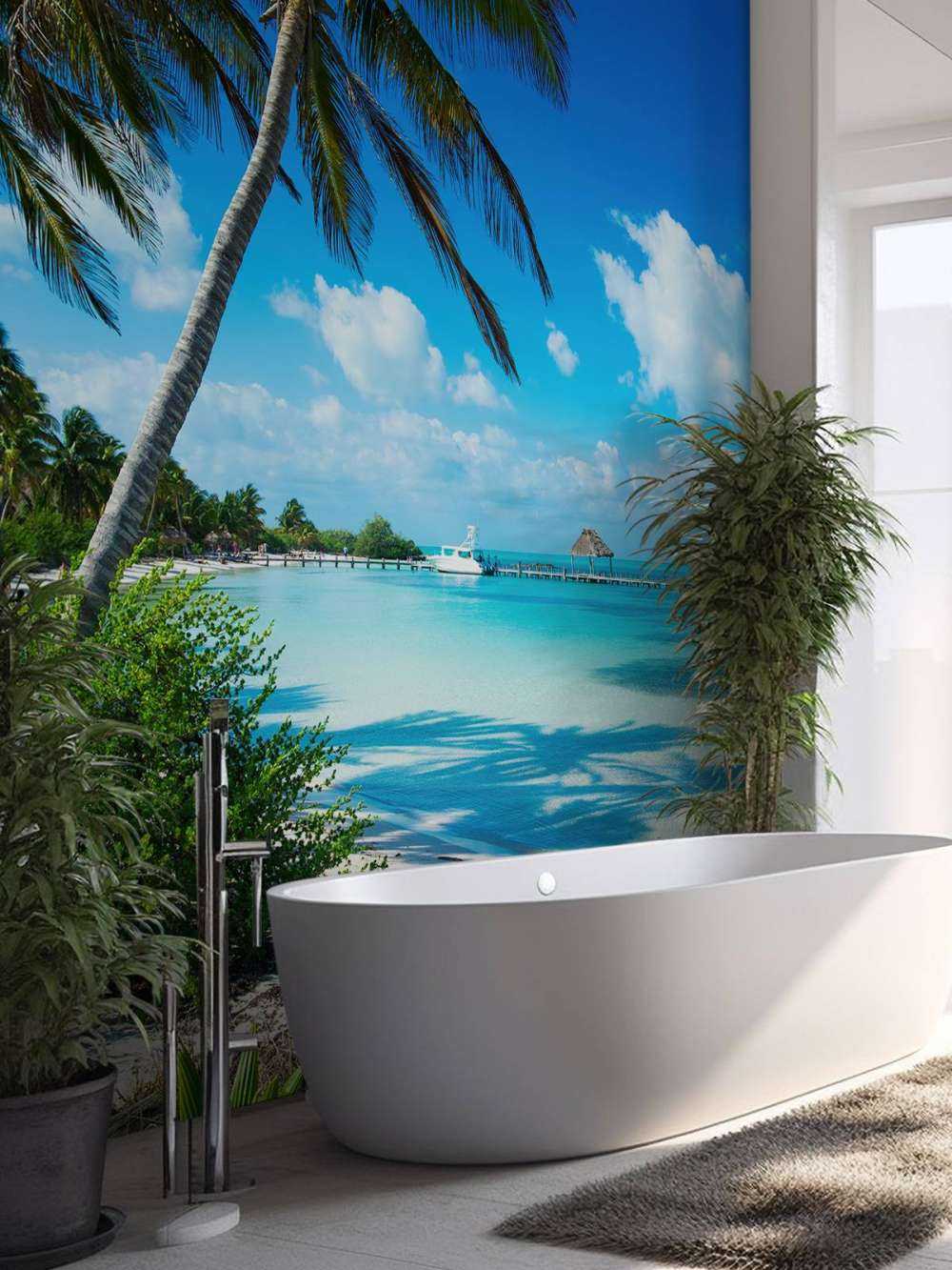 Czysty błękitny ocean