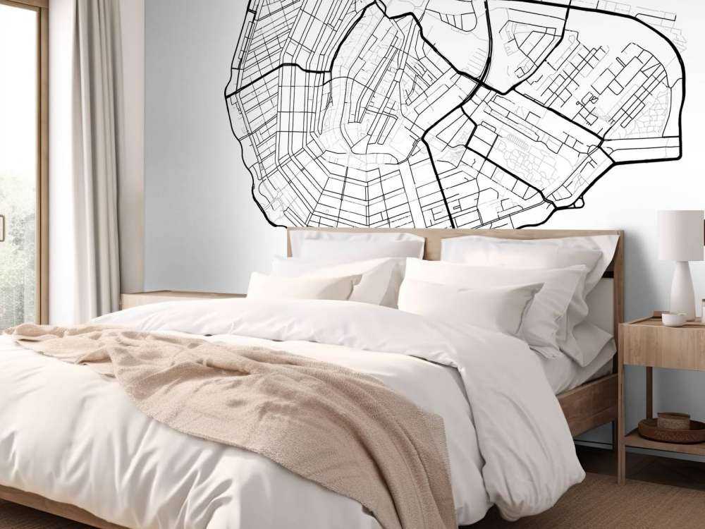 Unikatowa mapa Amsterdamu