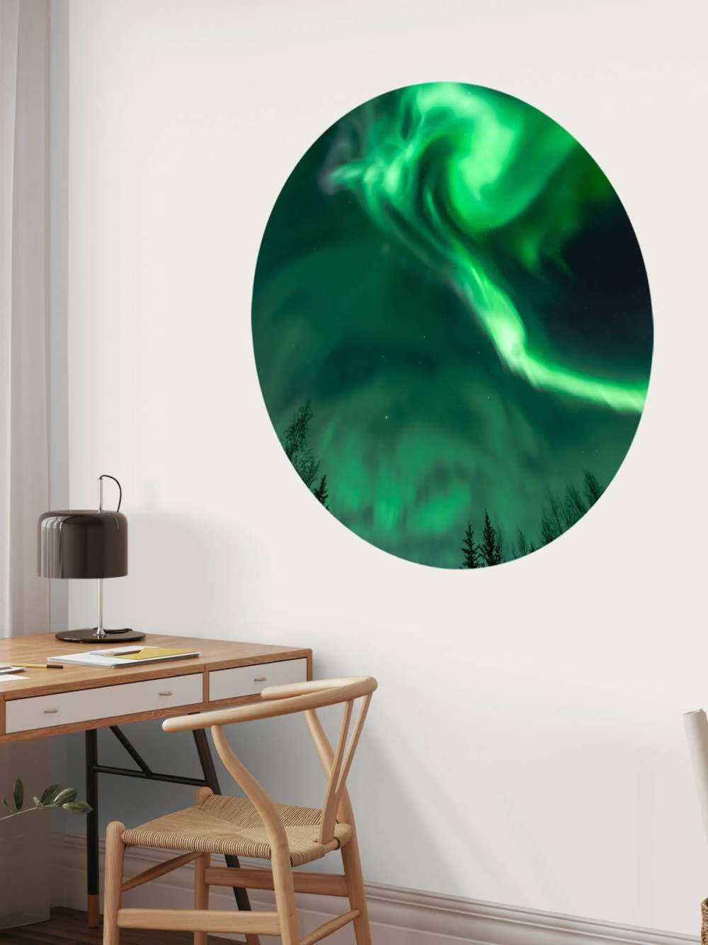 Spiralne światła północne