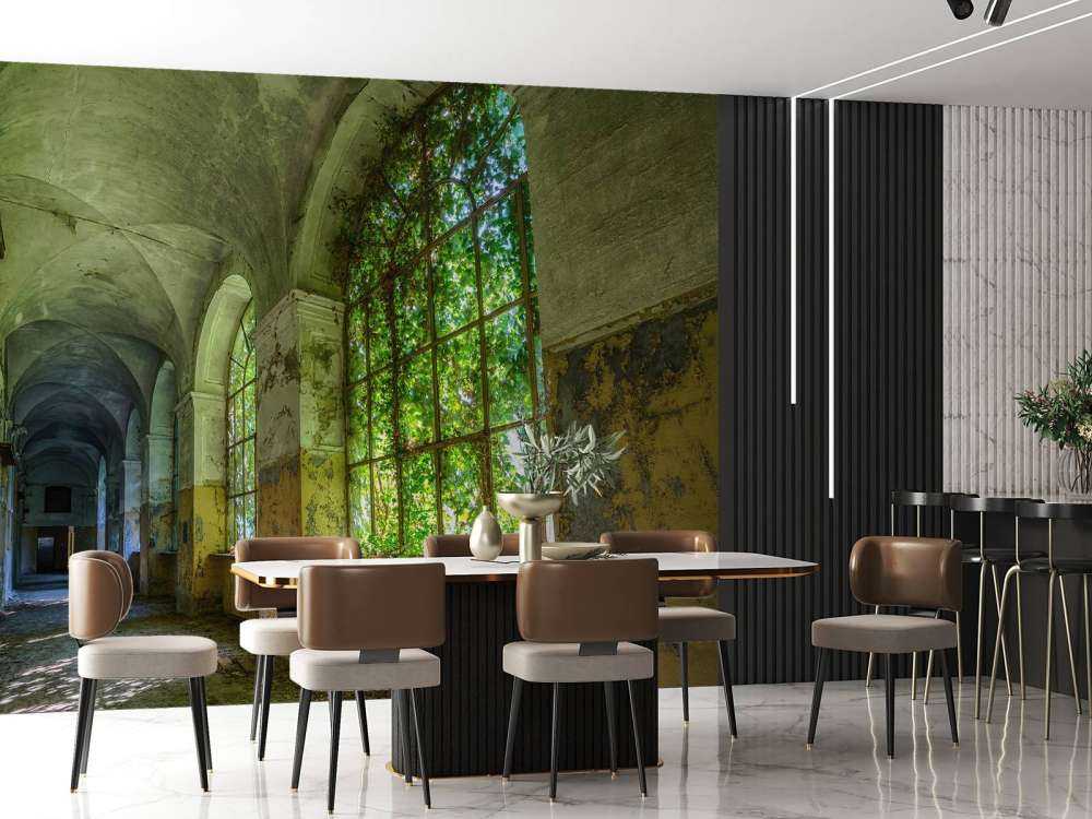 Stary opuszczony budynek