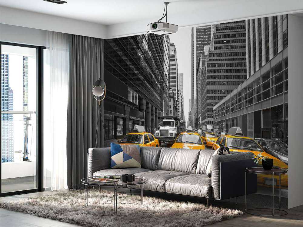 Żółte taksówki w Nowym Jorku