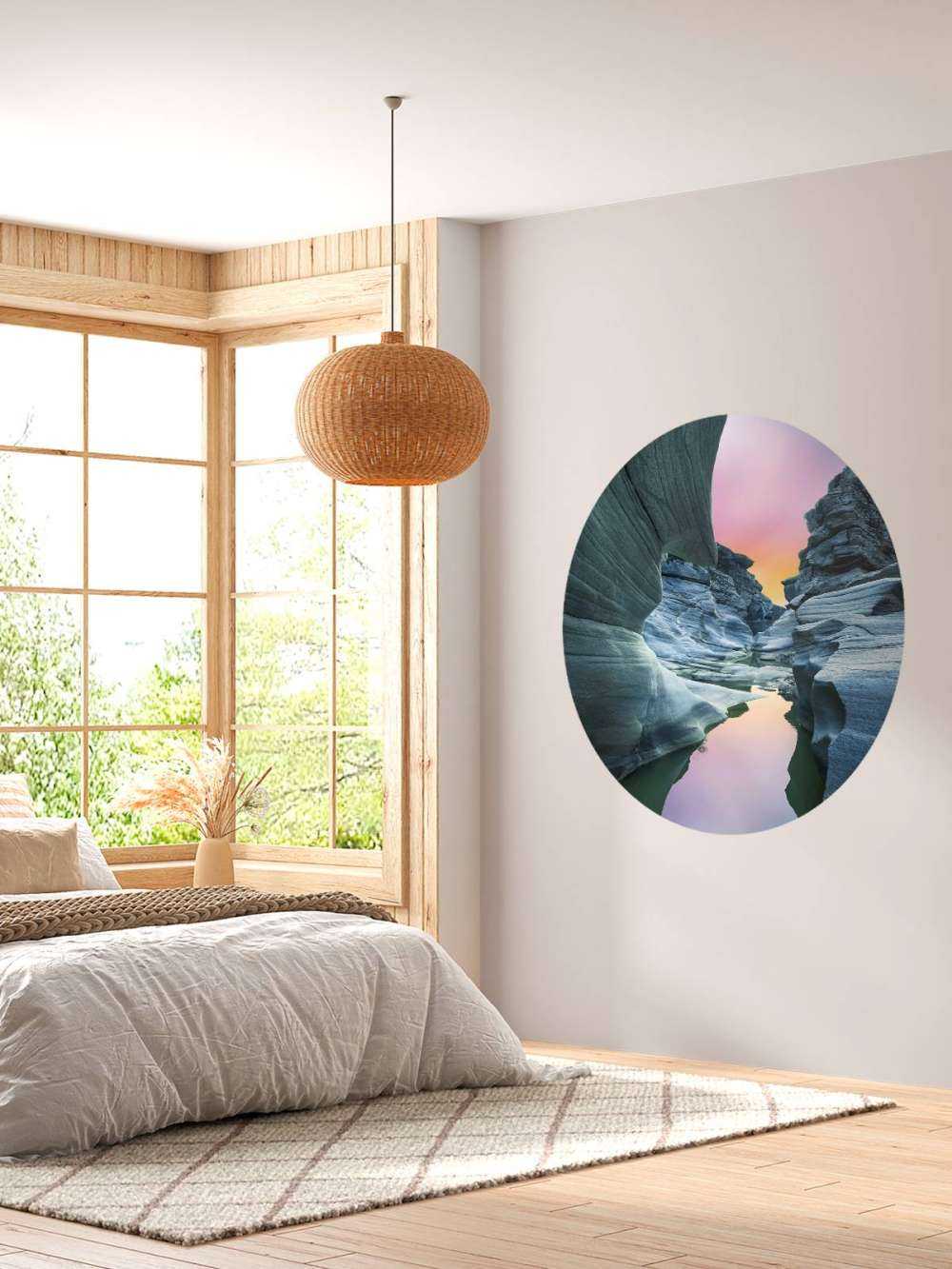 Jaskinia z kolorowym niebem