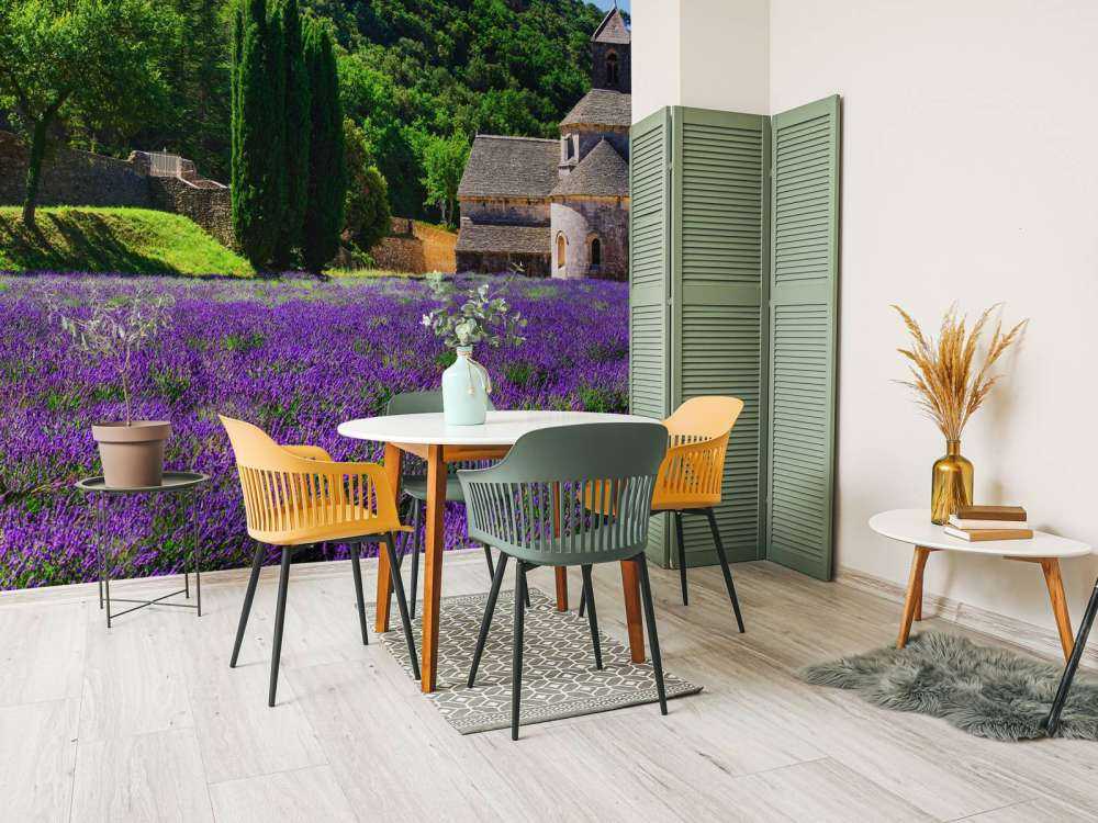 Bajkowe pole lawendy