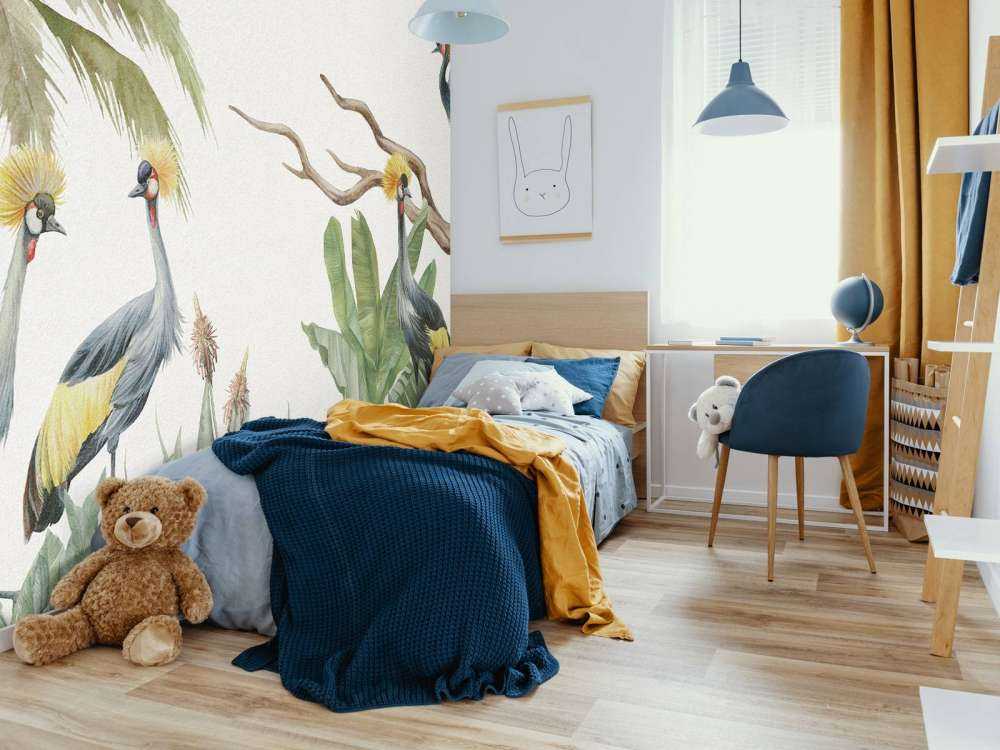 Dżungla z żurawiami