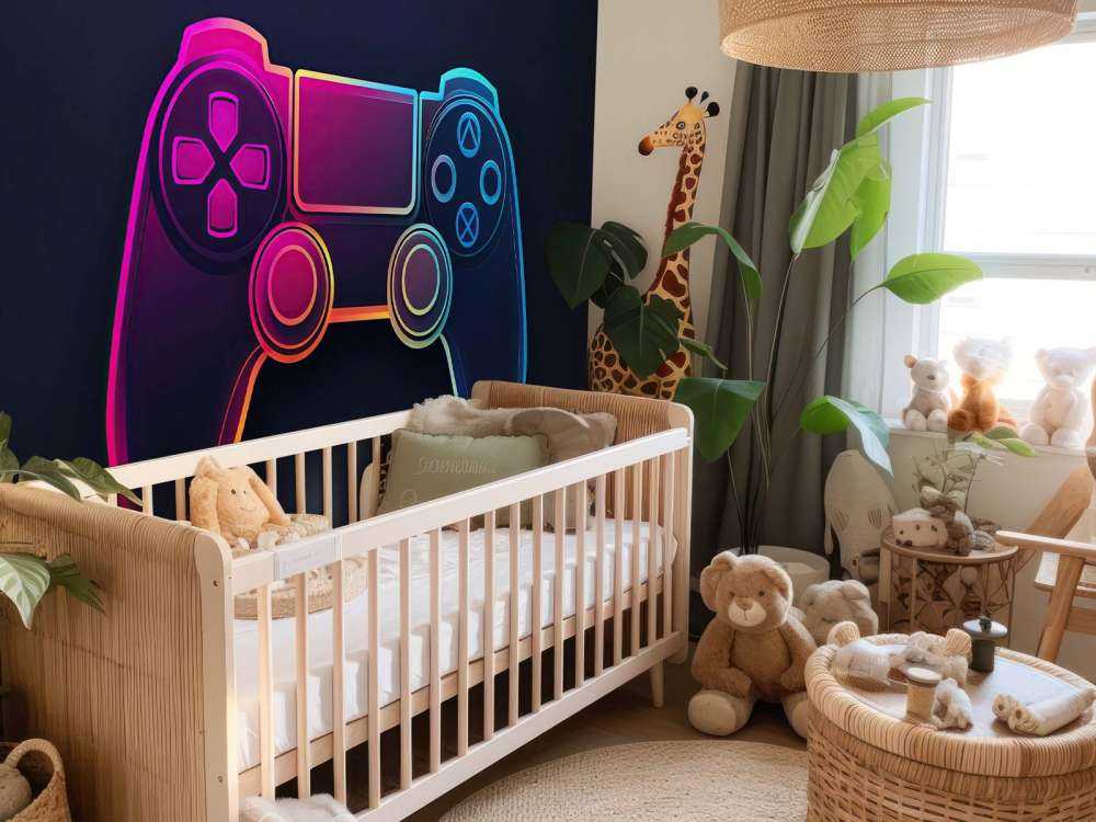 Neonowy kontroler do gier