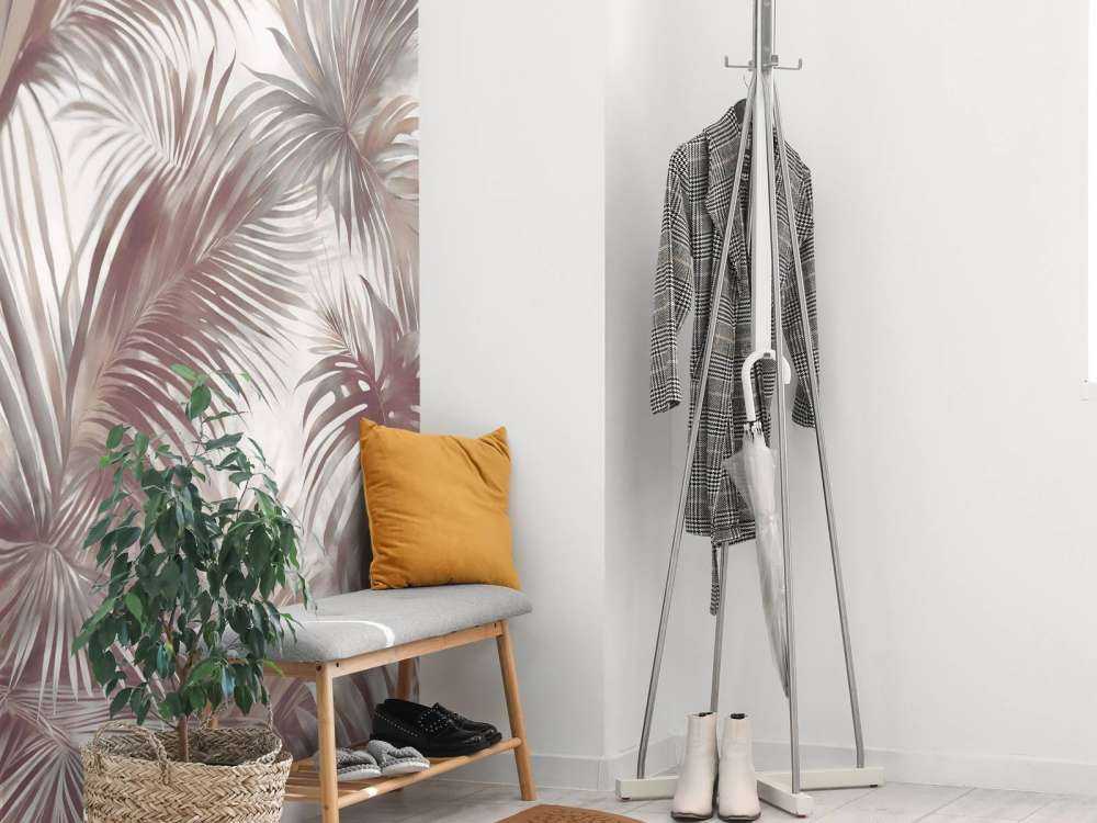 Palm Extravaganza Brązowy