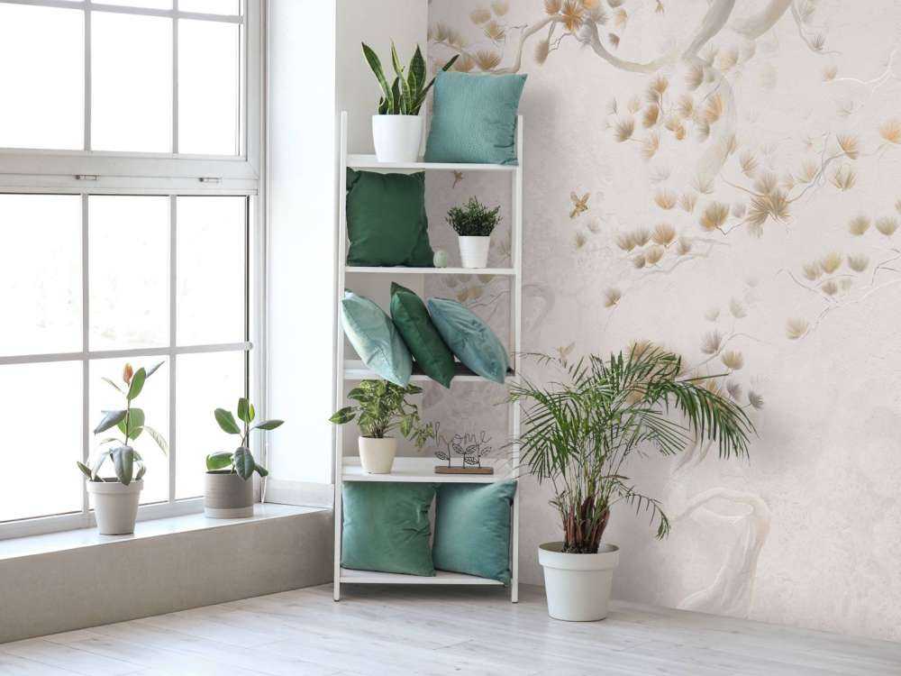 Sztuka Drzewa Kwiatowego - Beżowy