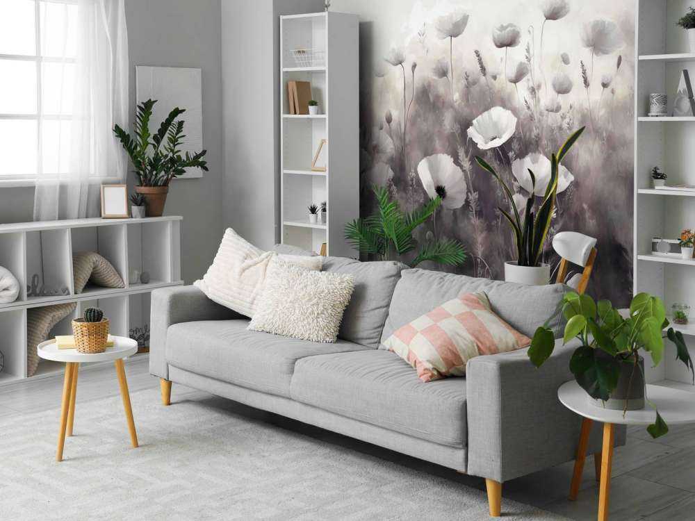 Taniec dzikich kwiatów - czarny