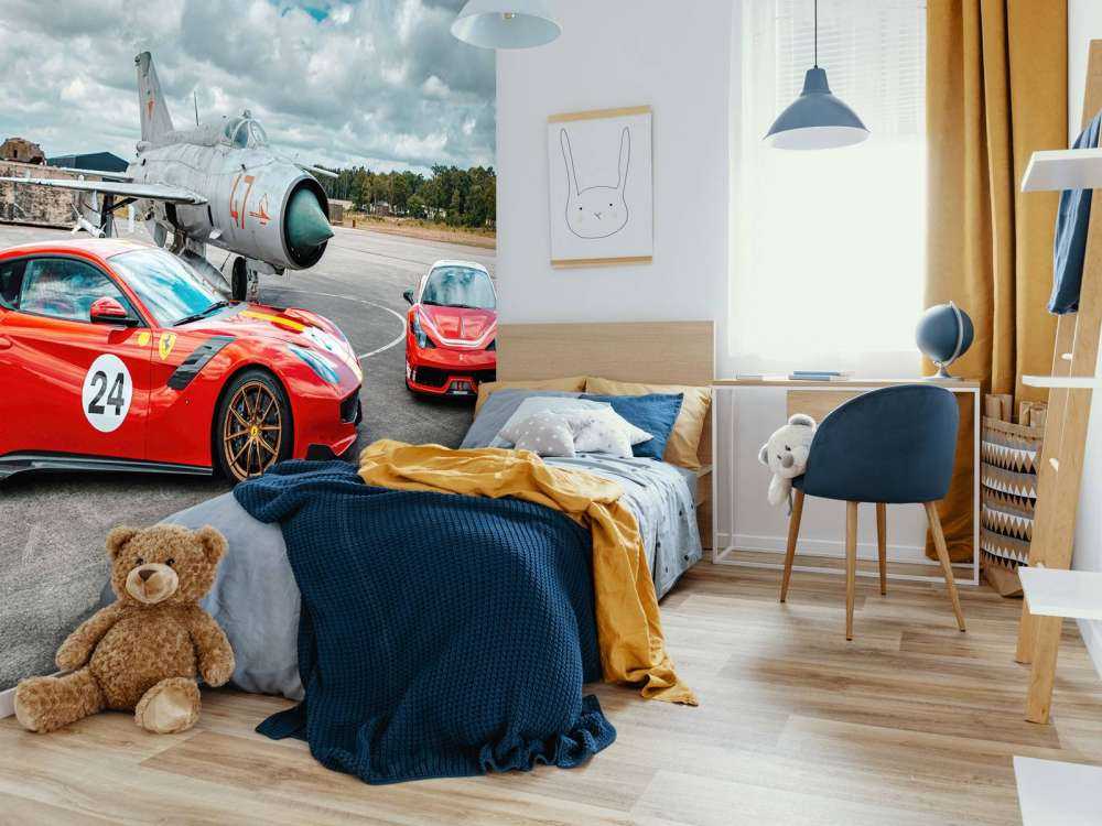 Ekskluzywne Ferrari i Mig-21