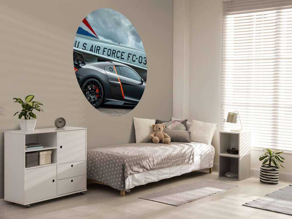 Audi R8 w stylu stealth