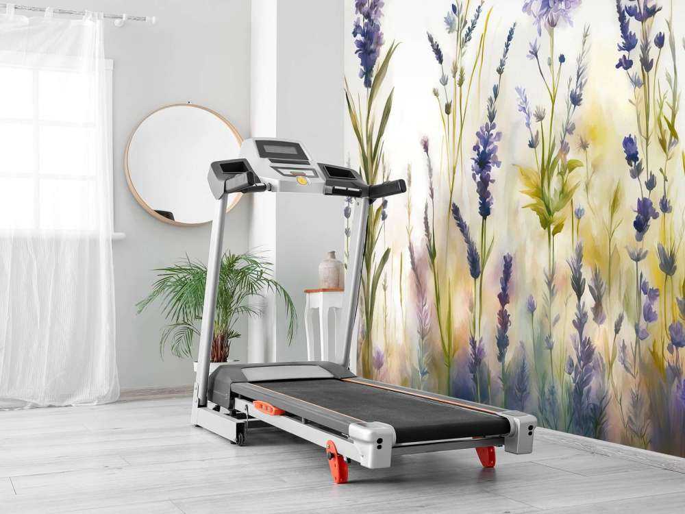 Lawendowa Polana Bezszwowy Pastel