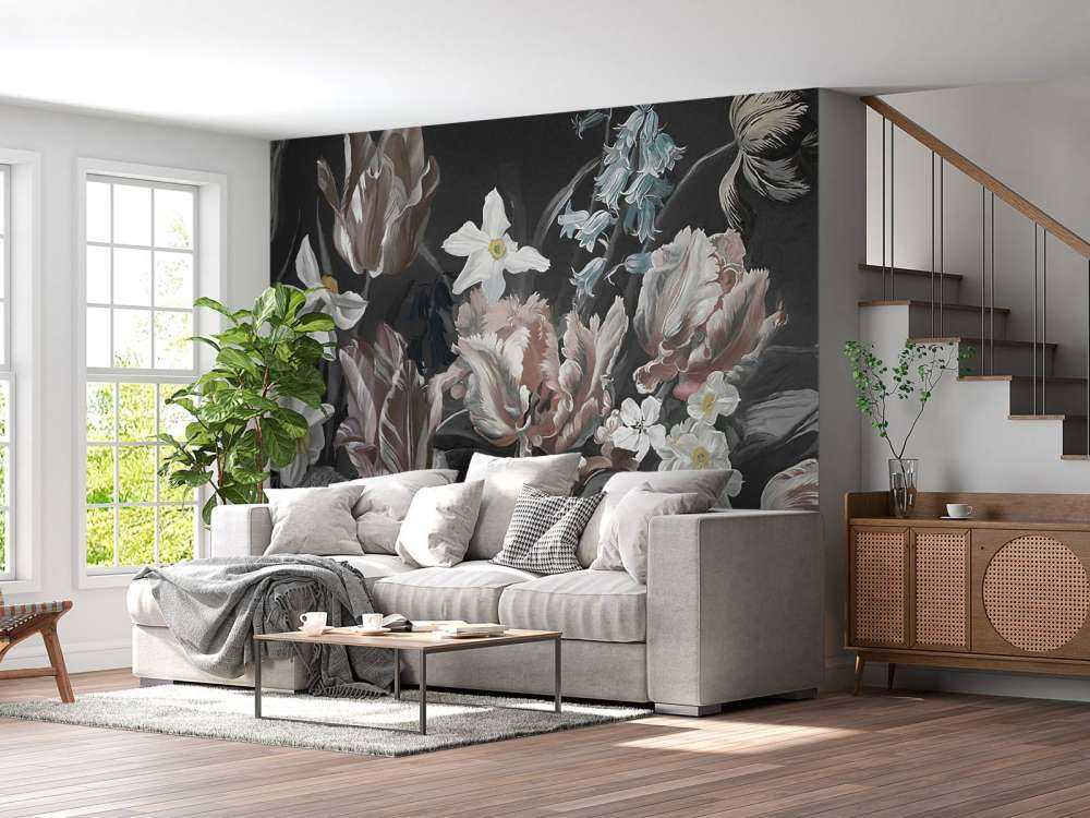 Bukiet z pomarańczowymi piwonami