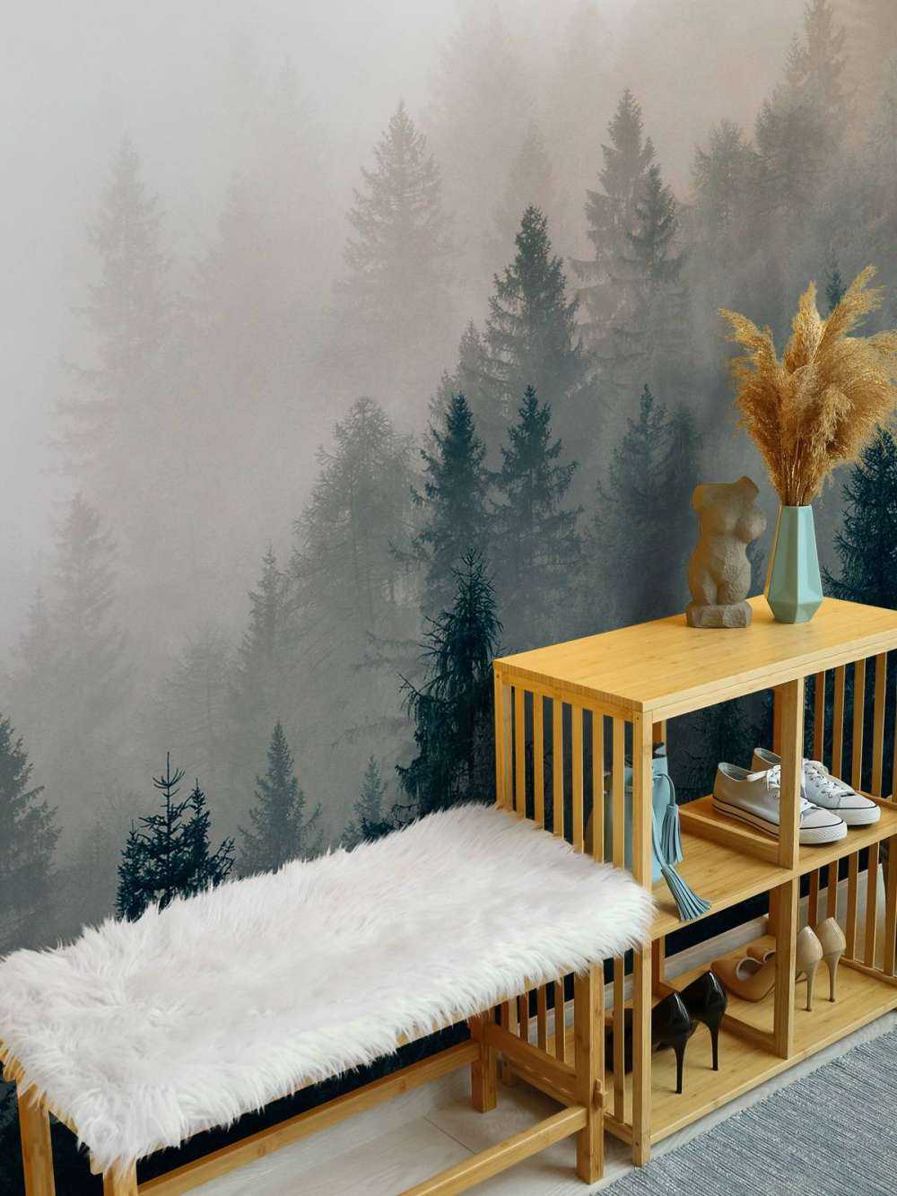 Cortina d'Ampezzo podczas mgły