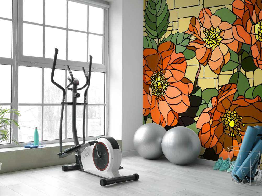 Psie róże w rozkwicie