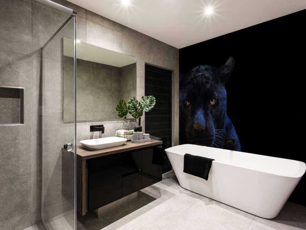 Zbliżenie na panterę