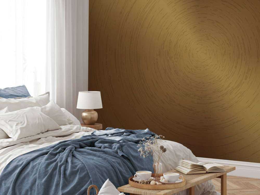 Brązowe, okrągłe tło