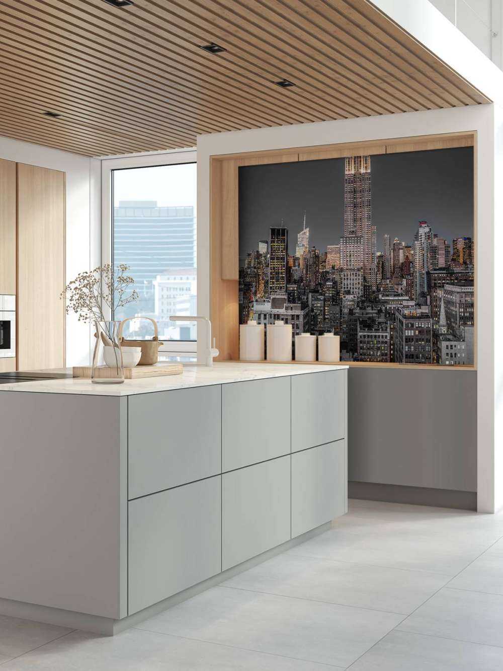 Empire State Building wieczorem