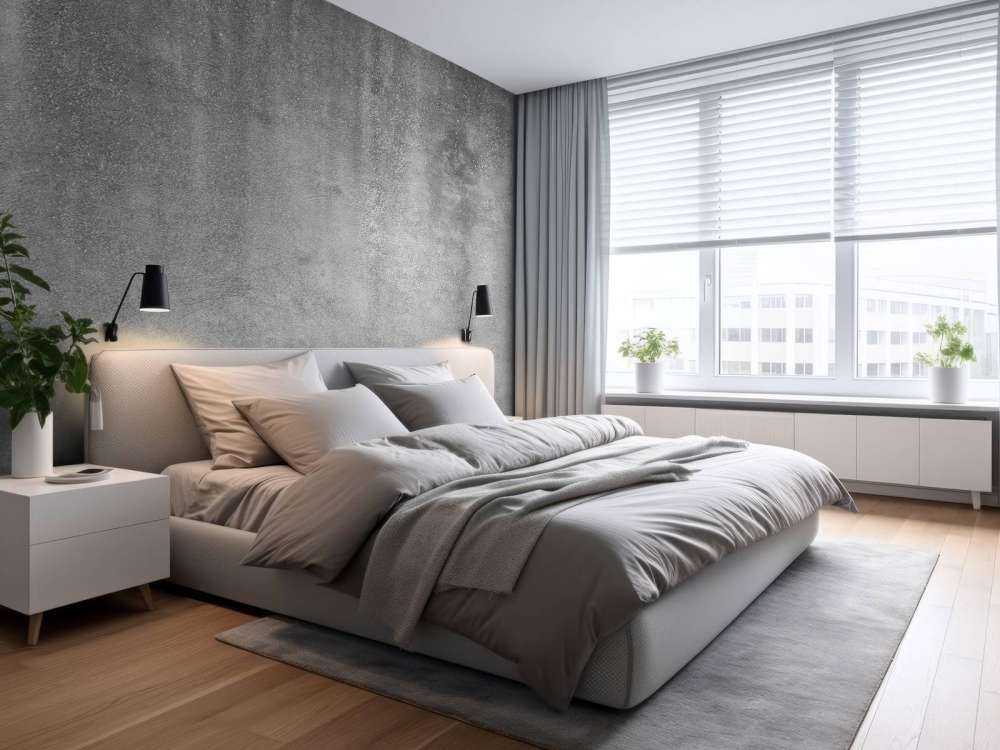 Szczegółowy beton szary