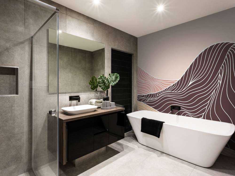 Kolorowe góry lineart