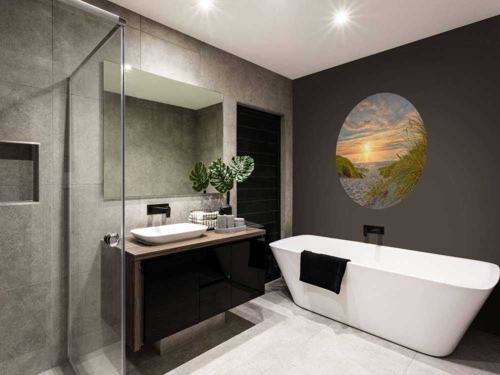 Zachód słońca na plaży wydmowej