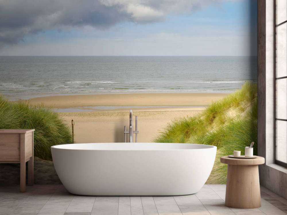 Podniesienie się plaży przybrzeżnej