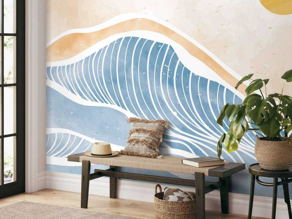 Niebieskie fale dla słońca