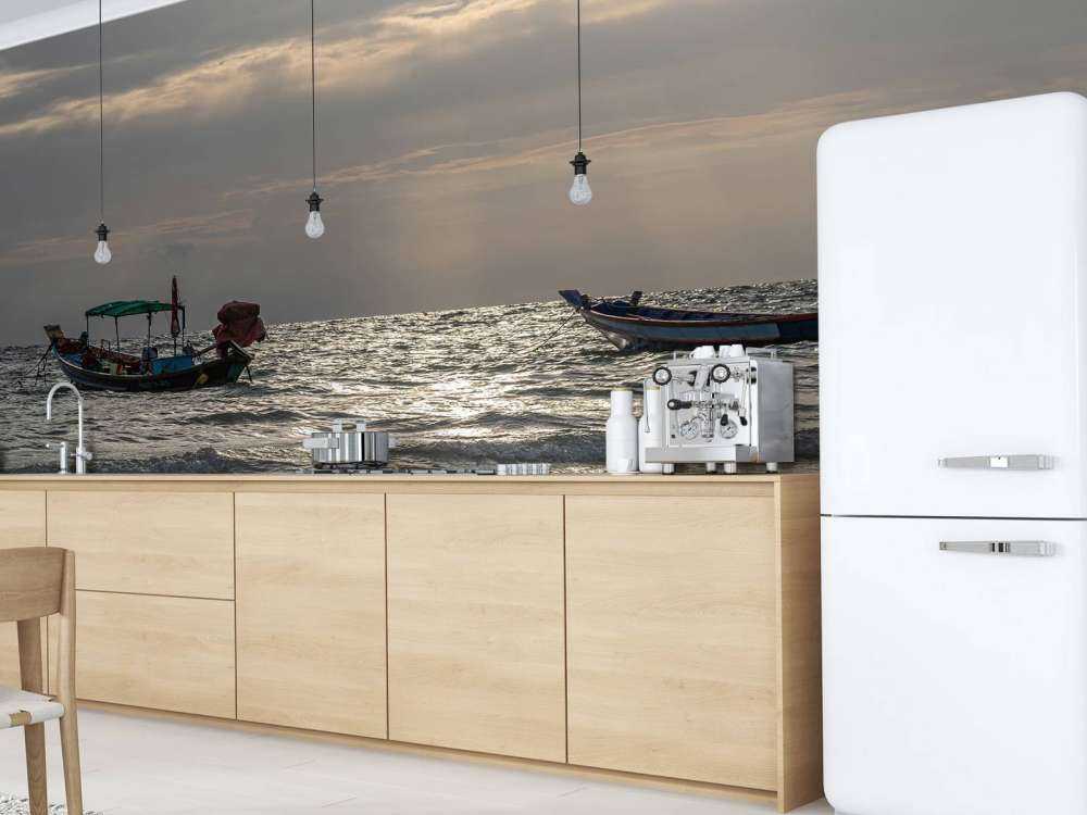 Zapada noc Wyspa Kho Pipi (Tajlandia)