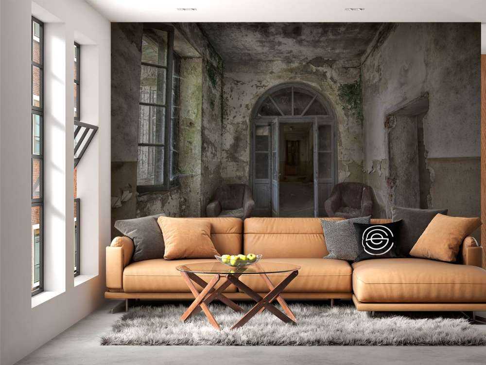 Korytarz w opuszczonym domu