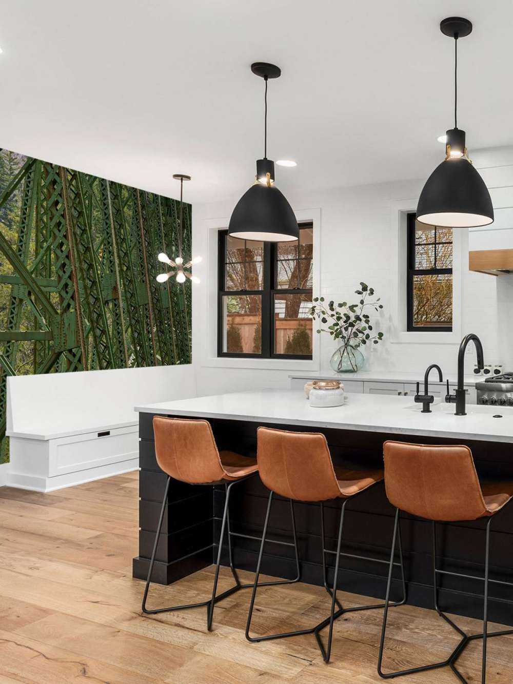 Stary most kolejowy o konstrukcji stalowej