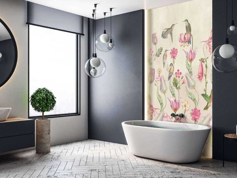 Wiosenna Symfonia Kolibrów - Elegancja Blush Cream