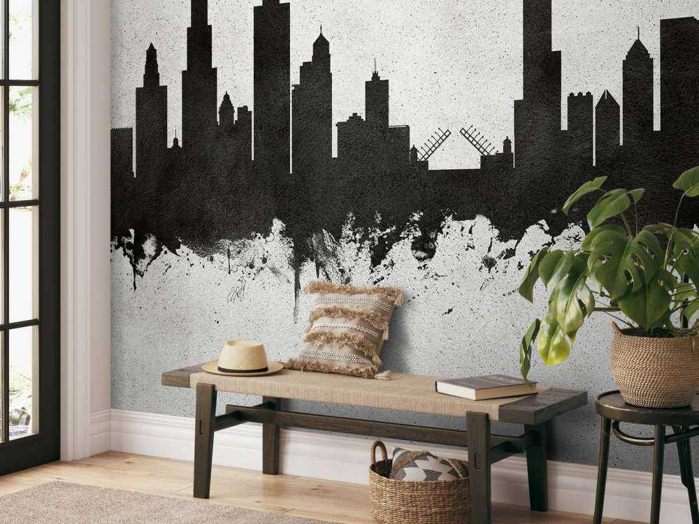 Akwarela panorama, Chicago