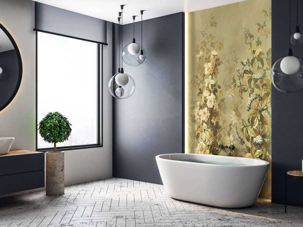 Vintage oliwkowa clematis