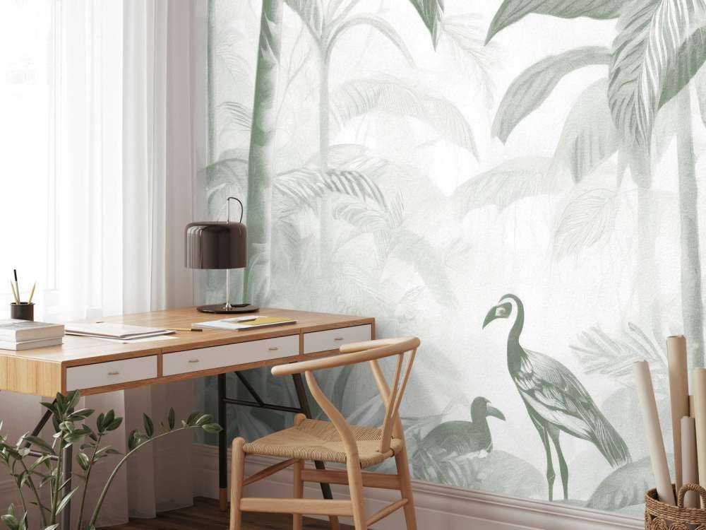 Ukryta Dżungla z Ibisem, zielony