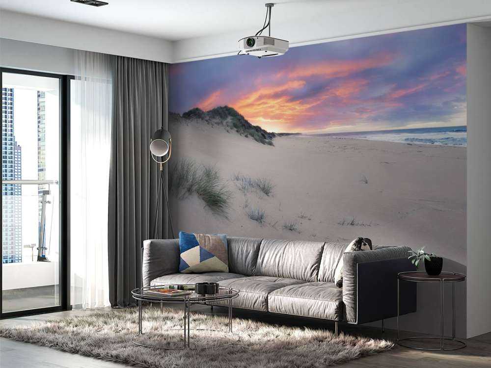 Wschód słońca nad wydmami