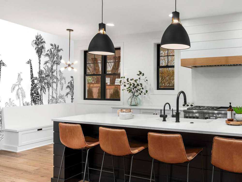 Naszkicowane zwierzęta w dżungli