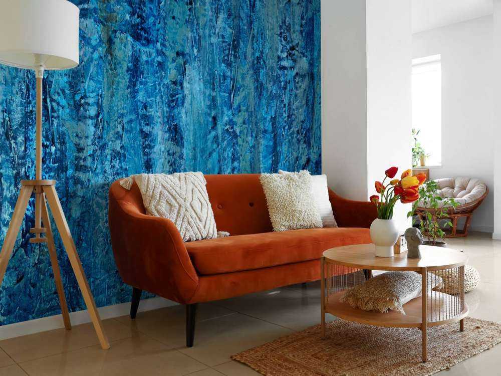 Malowanie odcieniami błękitu