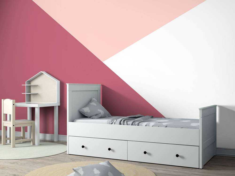 Trójkątów w odcieniach różu