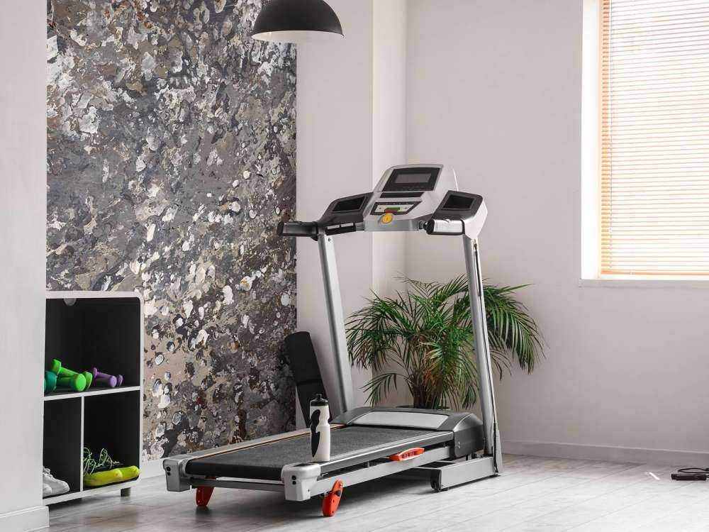 Ściana o szarej strukturze