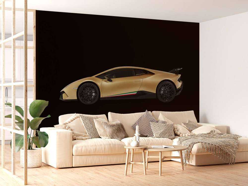 Lamborghini Huracán - Bok, czarny