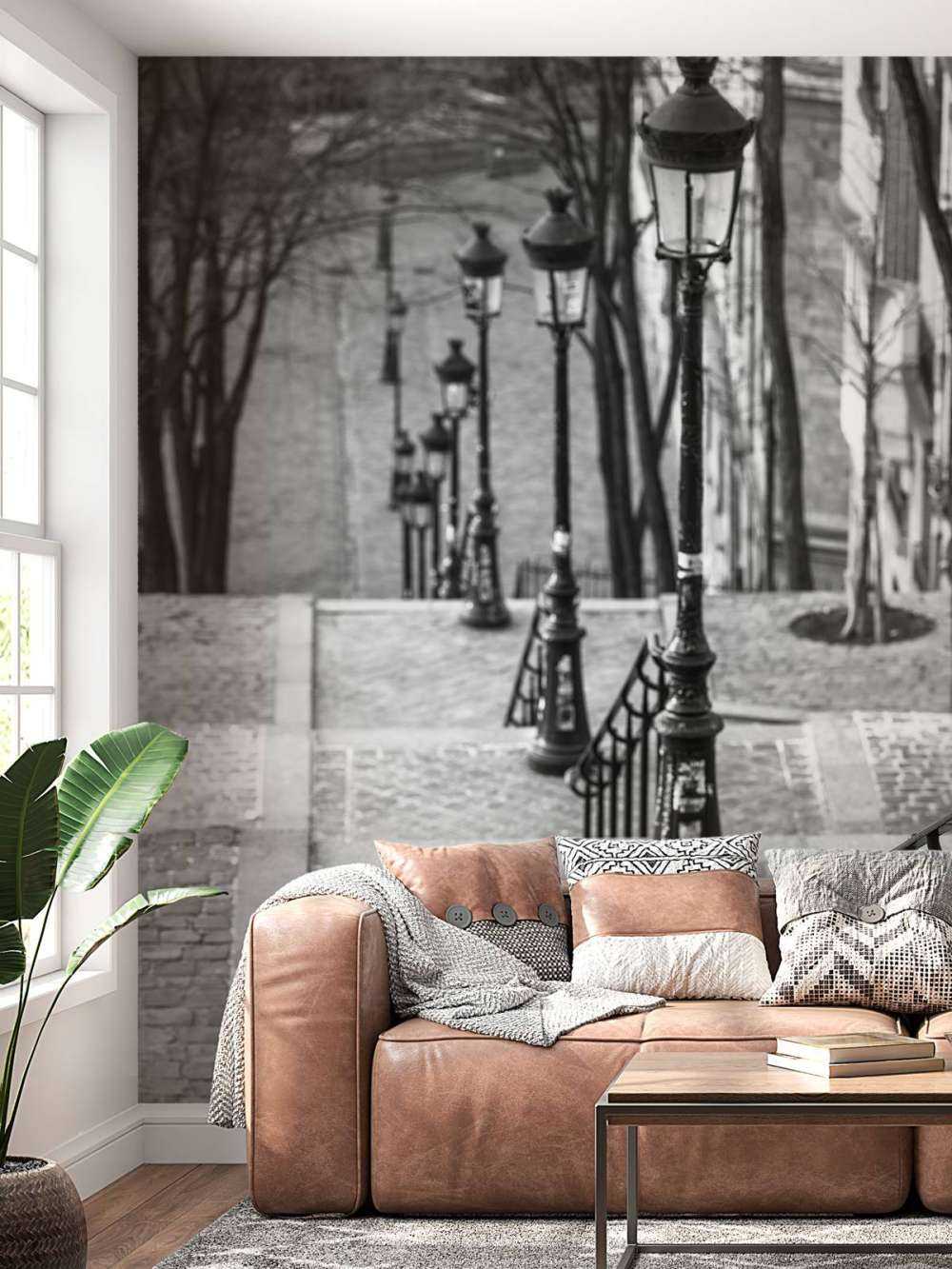 Słynne schody na Montmartre