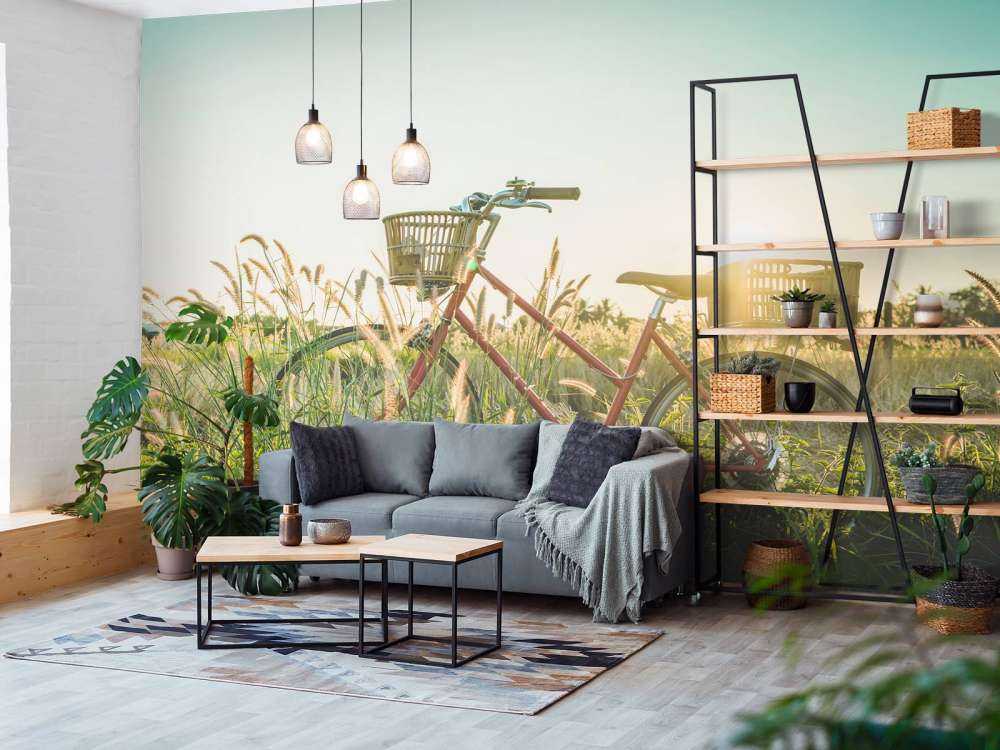 Czerwony rower zabytkowy