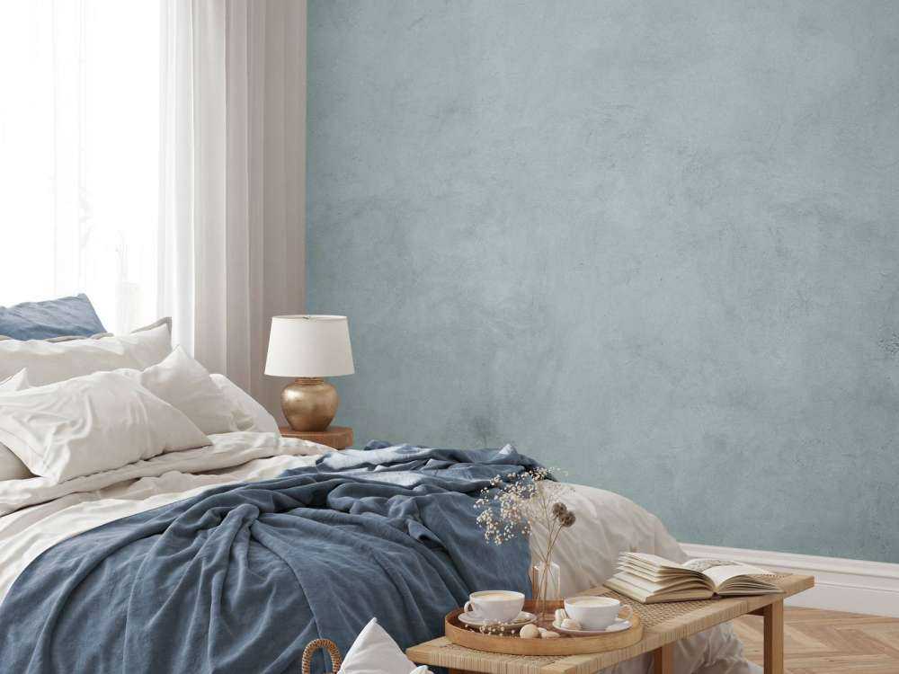 Beton z odcieniami zieleni