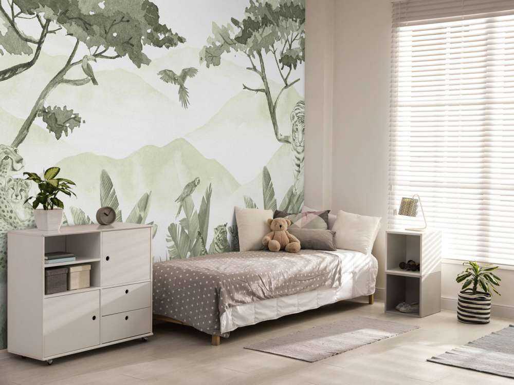 Drapieżniki w dżungli na zielono