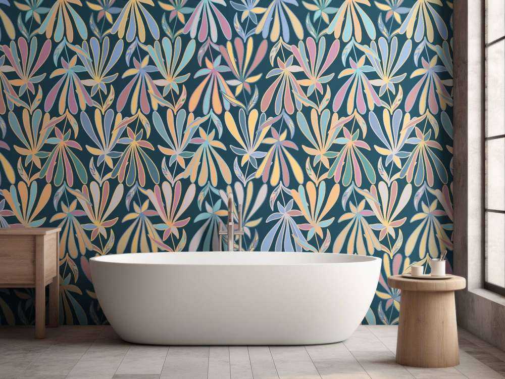 Kwiaty w pastelowych odcieniach