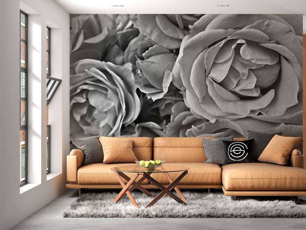 Róże czarno-białe