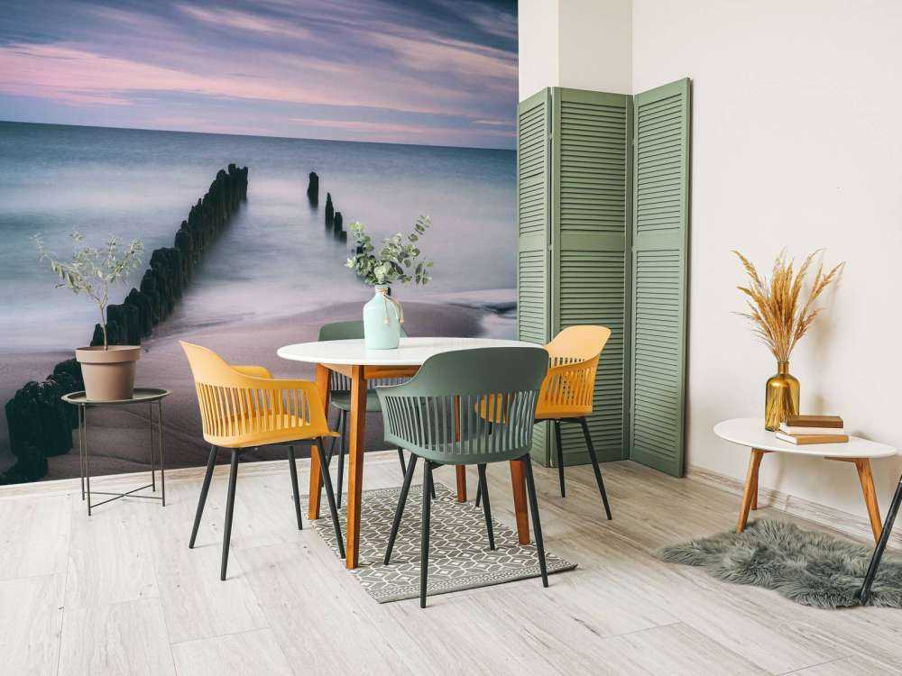 Zmierzch nad Morzem Bałtyckim