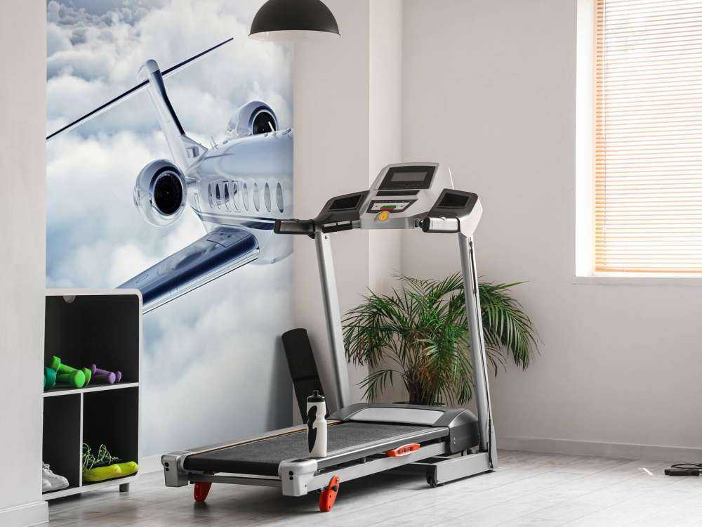 Prywatny samolot w powietrzu